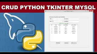 CRUD PYTHON TKINTER MYSQL paso a paso