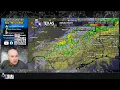 Texas Thunderstorm Update Storms Moving South with Cold Front March 7 Weather Forecast