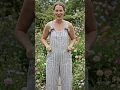 Gardaly Striped Wide-Leg Overalls Effortless Style All-Day Comfort