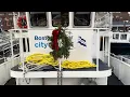 A Ride on MBTA Ferry from Long Wharf to Charlestown Navy Yard