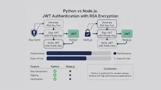 Python vs Node js JWT Authentication RSA Encryption Compared