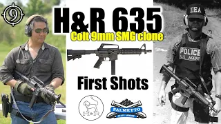 H R 635 - the DEA s Colt 9mm SMG clone First Shots