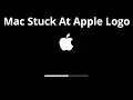 Macbook Stuck on Apple Logo Loading Bar Spinning Wheel How to Fix
