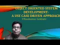 OBJECT ORIENTED SYSTEM DEVELOPMENT A USE CASE DRIVEN APPROACH BATU BE IT