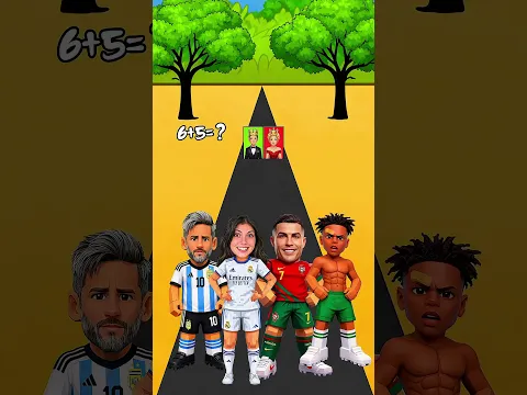Who's in a relationship‽ 🔥🤔 Ronaldo vs Messi vs Georgina vs Speed ​#cr7 #shorts