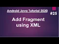 Android Java Tutorial 2020 - 25