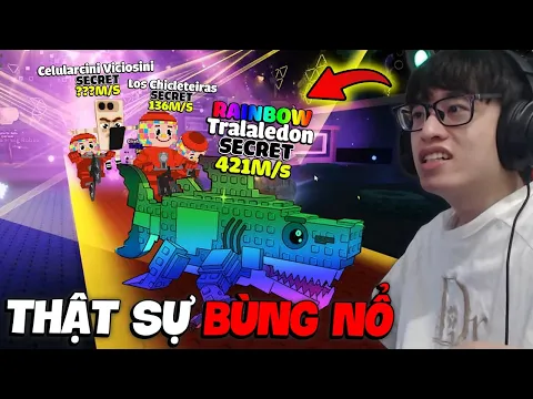 Video Thumbnail: HÙNG AKIRA BẮT CỰC NHIỀU SECRET MỚI SIÊU KHỦNG BÙNG NỔ PHÁ ĐẢO UPDATE EXTINCT EVENT STEAL A BRAINROT