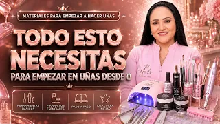 🔴 Materiales para empezar a hacer uñas: kit completo para principiantes 2026 ⭐✅