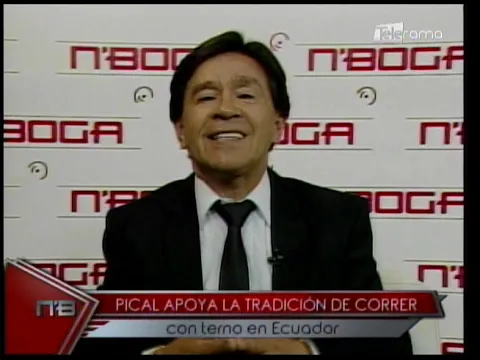 Pical apoya la tradición de correr con terno en Ecuador