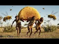 3.7 Million Years Ago | Early Human Uses Smoke to Steal Honey from Giant Prehistoric Bees