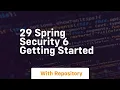 29 spring security 6 getting started
