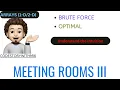 Meeting Rooms III Detailed Intuition Brute Force Optimal Leetcode 2402 codestorywithMIK