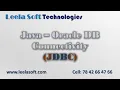 JDBC Tutorial - JDBC Oracle Database Connection Using Eclipse IDE by Madhu sir Leela Soft BZA