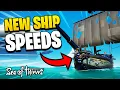 NEW Ship Speeds EXPLAINED in Sea of Thieves Full Complete Guide