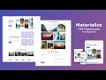 Materialize CSS Tutorial for Beginners Travel Website Landing Page Mini Project