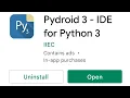 Best Python editing app on android try it its really good app