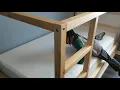 IKEA kura bed Simmons memory foam mattress from Costco