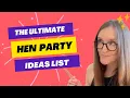 Hen Party Ideas Activities The Ultimate Guide For 2024 Hen Weekends