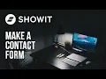 Make a Contact Form in Showit Showit 5 Tutorial