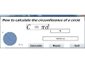 How to calculate the circumference of a circle in Java NetBeans