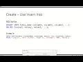 DB109 - VB NET CRUD SQL Clauses