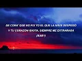 Bad Bunny x J. Balvin - UN PESO (Letra)