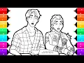 KPop Demon Hunters Coloring Pages Rumi and Jinu Funny Moments