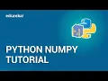 Python NumPy Tutorial NumPy Array Python Tutorial For Beginners Python Training Edureka