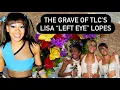 The Grave of Lisa Left Eye Lopes Member of 90s Group TLC Her Tragic Death Final Resting Place