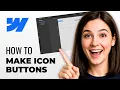 How To Make Simple Buttons With Icons In Webflow