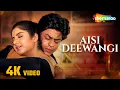 Lagu Aisi Deewangi Dekhi Nahi - 4K Song | Deewana | Shah Rukh Khan, Divya Bharti | Best Romantic Song