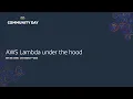 AWS Lambda under the hood - Ben de Haan