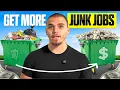 How to Get Junk Removal Jobs FOR FREE