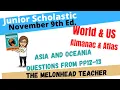 Junior Scholastic-Nov9th Ed - Asia Oceania pp 12 13