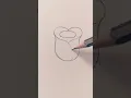 Como dibujar una facil y hermosa Rosa