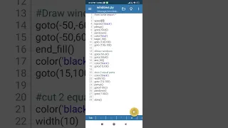 Drawing Windows logo using Python Programming