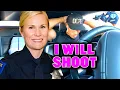 Female Cop Pulls Out Pistol And This Happen