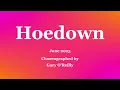 Hoedown - Line Dance (Dance & Teach in English & 中文)