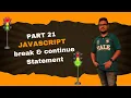JavaScript Break Continue Statement Full JavaScript Course DcodeBits
