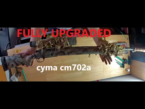 Download MP3 FULLY UPGRADED AIRSOFT SNIPER - CYMA CM.702 - montage - \