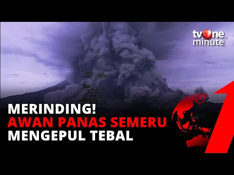 Penampakan Gunung Semeru yang Keluarkan Awan Panas Sejauh 4,5 KM | tvOne Minute