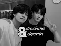 Download Lagu taekook ✗ strawberries \u0026 cigarettes | BTS