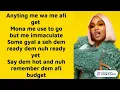 Shenseea Wasabi (official lyrics video)