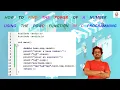 How to find the power of a number using the pow function in C programming