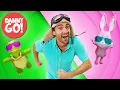 Rabbit Turtle Rodeo Fast or Slow Dance Game Danny Go Songs for Kids