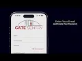 How to Set Up Your Gate Sentry Account iPhone Android
