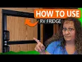 How to Operate Your Dometic RV Refrigerator How To Use RV Fridge