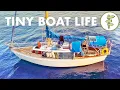 Download Lagu Living on a TINY 28ft Salvaged Sailboat for 2 Years + BOAT TOUR
