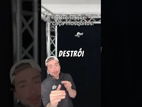 ESSE CARA FEZ UM DRONE QUE CAÇA MOSQUITOS! #shorts