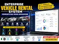 Enterprise Vehicle Rental System React FastAPI Full Stack Project with RBAC Source Code